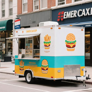 2025 Truck Full Trailer Food Hot Dog <b>Cart</b> With <b>Kitchen</b> Equipment - Product Image 6