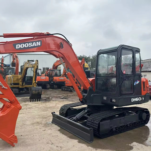 รถขุด DOOSAN DH60 DH55 ขนาด 6 ตัน 5 ตัน คุณภาพสูง รถขุดมือสอง รถขุดตีนตะขาบ ขาย - Product Image 1