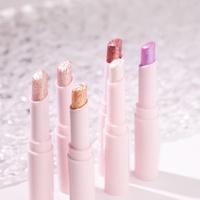TY02 2026 Neuer Private Label Veganer Funkelnder Kristall-Jelly-Glanz-Stift Mischbarer Jelly-Shimmer-Highlighter Lidschatten-Stift