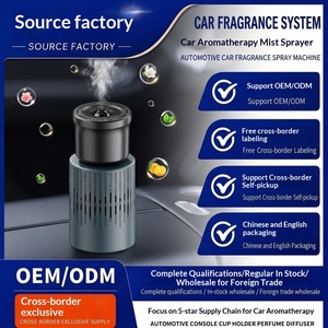 Difusor de Aromas Inteligente para Auto, de Vidrio, con Encendido/Apagado Automático, Recargable, Rociador de Fragancia Automático de 120 ml, para Auto y Hogar, Ambientador - Product Image 3