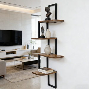 Estanterías Metálicas <span class=keywords><strong>de</strong></span> Pared, Estante <span class=keywords><strong>de</strong></span> Almacenamiento Multiusos, Estante <span class=keywords><strong>de</strong></span> Exhibición <span class=keywords><strong>para</strong></span> <span class=keywords><strong>Muebles</strong></span> <span class=keywords><strong>de</strong></span> Sala <span class=keywords><strong>de</strong></span> Estar, <span class=keywords><strong>Accesorios</strong></span> <span class=keywords><strong>de</strong></span> <span class=keywords><strong>Cocina</strong></span> - Product Image 5