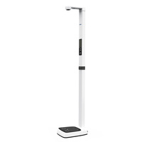 Balance médicale ultrasonique pour la mesure de la taille, du poids et de l'IMC, écran LCD segmenté de 5 pouces, précision de 0,1 g, diffusion vocale, prise en charge du kg, OEM