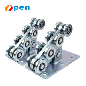 Kit <span class=keywords><strong>per</strong></span> ruote a sbalzo in acciaio dal Design moderno resistente <span class=keywords><strong>per</strong></span> porte scorrevoli e applicazioni di magazzino - Product Image 1