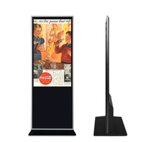 Prix d'usine OEM – Kiosque numérique tactile sur pied en alliage d'aluminium de 43 pouces pour affichage publicitaire en magasin de détail