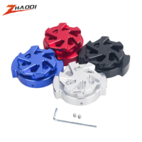 Pièces de modification de moto, cache décoratif supérieur de radiateur en aluminium CNC style Cyclone compatible avec Yamaha NMAX