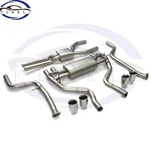 Sistema de escape Catback de acero inoxidable para BMW <span class=keywords><strong>M2</strong></span> Competition M2C F87 <span class=keywords><strong>2018</strong></span> + silenciador de tubo de escape mejora el rendimiento y el sonido - Product Image 4