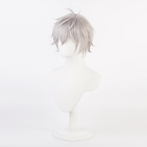 วิกผมคอสเพลย์ตัวละครนาจิสะ คาวอรุ จากอนิเมะ Evangelion รุ่น Ainizi ยาว 30 ซม. สีเงินเทา - Product Image 4