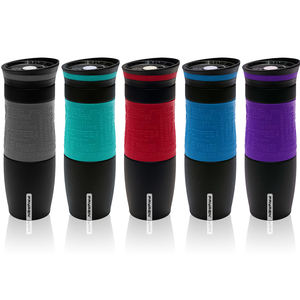 Mug de voyage isotherme personnalisé en acier inoxydable à double paroi, 380 ml et 480 ml, avec logo personnalisé, réutilisable, pour entreprise, maintien au chaud 12-24h - Product Image 3