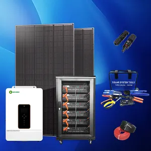 Système solaire à grille 2023 Système de stockage solaire domestique pour produits énergétiques verts