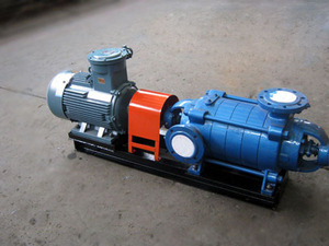 Bomba centrífuga multietapa horizontal tipo MD de alta presión, bomba de refuerzo de 500 m³/h, altura de elevación 216-240 m, motor de carbón de alta potencia - Product Image 2