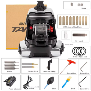 Machine à découper les clés haut de gamme 2M2 TANK2 Pro, design métallique durable - Product Image 2