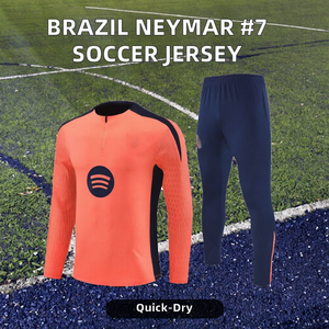 25 26泰国版内马尔7号维尼修斯足球衫巴西国家队主场/客场热转印印刷 - Product Image 4