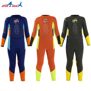Nuevo <span class=keywords><strong>Traje</strong></span> de Buceo para Niños, <span class=keywords><strong>Neopreno</strong></span> de 2.5mm, <span class=keywords><strong>Traje</strong></span> de Baño Completo para Niños, <span class=keywords><strong>Traje</strong></span> de Buceo para Snorkel y Surf - Product Image 5