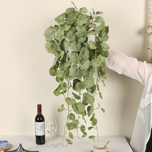 Artificial Vine Plants With Maple And Begonia <b>Leaves</b> 60Cm 90Cm Plastic Home <b>Decor</b> <b>Wall</b> Hanging Greenery Decoration - Product Image 3