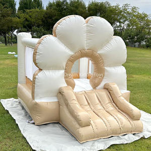 Maison de rebond gonflable de fleur de <span class=keywords><strong>marguerite</strong></span> commerciale château plein d'entrain de <span class=keywords><strong>marguerite</strong></span> de filles de videur gonflable d'enfants pour le mariage à vendre - Product Image 4