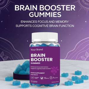 Venta al por mayor de vitaminas a granel caramelos de goma OEM Etiqueta Privada suplementos pre-entrenamiento salud cerebral nutrición deportiva - Product Image 3