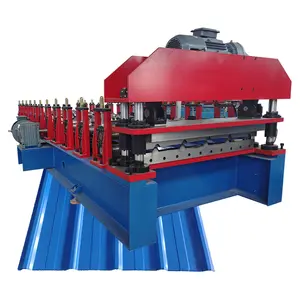 High Efficiency Metal Steel Corrugated Sheet Roof Making Machine Ibr electric cutting machine 840 roof roll forming machine