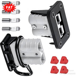 Déconnexion rapide étanche 50 A avec panneau de montage Connecteur de câble de raccordement de calibre 6-8 pour treuil de voiture et remorque - Product Image 6