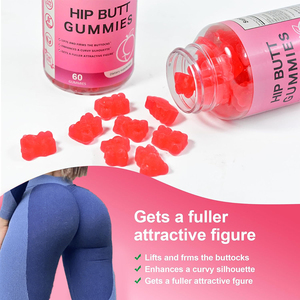 Oem/odm הירך butt gummies butt צמיחה buty גוף מתולתל משקל לנשים שיפור אימון - Product Image 4