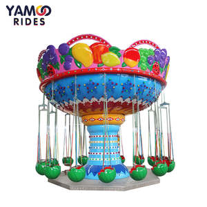 Manèges de <span class=keywords><strong>parc</strong></span> d'attractions Mini balançoire à chaîne Petite balançoire à bonbons Carrousel 16 places à vendre - Product Image 5