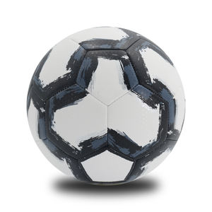 Высококачественный полиуретановый блестящий кожаный футбольный мяч, индивидуальный логотип, сшитый футбольный мяч, размер 5, 4, 3, BSCI/SEDEX - Product Image 2