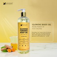 Lait Corps Éclaircissant Faible MOQ au Curcuma, Trousse de Soins Blanchissants et Illuminants pour la Peau