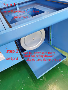 Taşınabilir endüstriyel taşlama toz ayırma tezgah-parlatma/zımpara için Hepa filtresi ile entegre duman toplama tablosu - Product Image 4