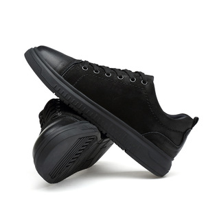 Nouvelles baskets plates printemps 2026 |   Chaussures décontractées tendance en cuir véritable chaudes |   Chaussures pour hommes grandes tailles |   Dropshipping - Product Image 2