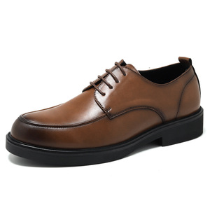 Scarpe in Pelle a Punta Larga per Uomo, Abbigliamento Business, Stile Britannico Casual, Scarpe da Lavoro, da Cerimonia e da <span class=keywords><strong>Sposo</strong></span> - Product Image 4