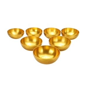 Ciotole musicali 7 Chakra curative impostate all'ottava 4 di terapia di frequenza Schumann per il bagno di guarigione del suono ideale per la meditazione Yoga - Product Image 1