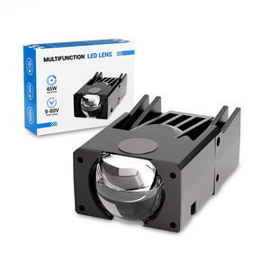 Min 45W Puissant Led Grille Lumières Ventilateur Refroidissement Conduite Led Lumière Blanc Jaune Brouillard Led Lumière pour Véhicule Tout-Terrain Camion SUV - Product Image 1