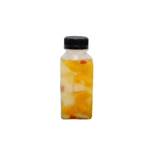 Botella de Plástico PET Reutilizable de 120ml 150ml 200ml 250ml para Agua y Jugos, Cuadrada, Transparente, con Tapa de Rosca, para Envasado de Bebidas - Product Image 3