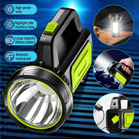 Lampe torche portative multifonctionnelle rechargeable de camping de chasse d'urgence à longue distance pour l'extérieur
