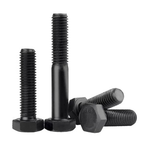 Tornillo de Cabeza Hexagonal con Rosca Completa M20 de Fábrica Bibo Yaente |   Tornillo de Cabeza Hexagonal M20 de Acero al Carbono de Alta Resistencia Grado 10.9 con Recubrimiento de Óxido Negro - Product Image 2