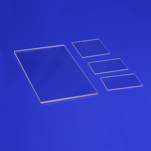 Folhas de Vidro de Quartzo Transparente de Alta Pureza Personalizadas, Cortadas, Componentes Ópticos Resistentes a Altas Temperaturas, Alta Luminosidade - Product Image 4