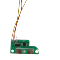DINA LC-2811 Produk PCB & PCBA Elektronik Bahasa Inggris dengan Basis Serat Kaca dan Ketebalan Tembaga 0.02mm