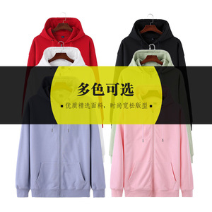 เสื้อสเวตเชิ้ตมีฮู้ดสีทึบ Smlxlxxlxxxl ทรงหลวมสำหรับวัยรุ่น - Product Image 2