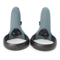 Casing lengan pelindung silikon antiselip, CASING lengan pelindung kulit lunak untuk Oculus Rift S pengontrol