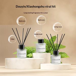 เครื่องหอมระเหยจากหวายไม่ดับเพลิงสำหรับโรงแรมใช้ในบ้านห้องนอนห้องน้ำมีกลิ่นหอมของน้ำหอมปรับอากาศ15-30วัน - Product Image 2