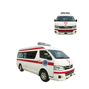 Ambulance Supplier Hiace Monitoring ICU Rescue Transport Hospital Emergency Medical Service Ambulance Vehicle for Sale