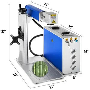 2024 SIHAO neue Faserlaser-Markierungsmaschine Schrank-Typ Faserlaser-Markierungsmaschinen