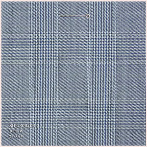 新款上市超级120s 100羊毛面料有机精纺羊毛面料格子款式定制夹克套装 - Product Image 5