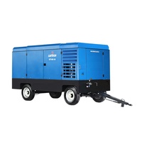 Liutech Portable Diesel Moteur Compresseur Foreur 1200cfm Forage De Puits D'eau 8000m Profondeur 12V Utilisé Condition Huile Portable Air