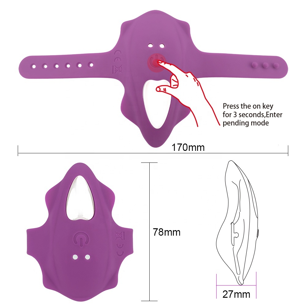 Vibromasseur en Silicone à 10 vitesses, mini gode sans fil avec télécommande, culotte, jouet sexuel pour Couple