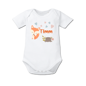 Body per neonato con nome Volpe - Product Image 1