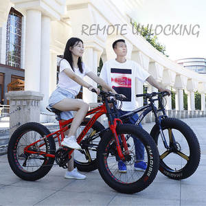 Precio <span class=keywords><strong>de</strong></span> fábrica 26 pulgadas bicicleta <span class=keywords><strong>de</strong></span> montaña <span class=keywords><strong>mtb</strong></span> bicicleta acero 4,0 neumático ancho montaña bicicleta <span class=keywords><strong>de</strong></span> velocidad Variable - Product Image 2