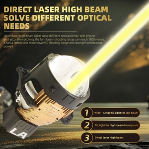 SANVI LA New 3 Inch Bi Led Lens Car Led Projector Lens Headlights - Product Image 3