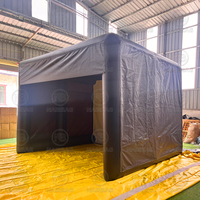 Portable Pup up Golf Simulator Enclosure Tente gonflable bon marché Cage de terrain de golf pour la location d'événements de fête