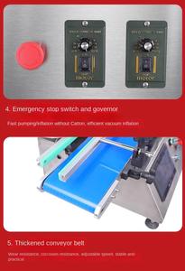 Étiqueteuse automatique intelligente bouteilles rondes canettes cylindres ronds manuel auto-adhésif jouer la machine d'étiquettes de prix - Product Image 3