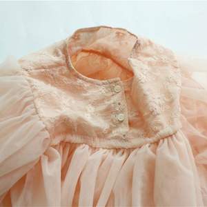 Çocuk Sonbahar Dantel Abiye Uzun Kollu Elbiseler Çocuk Sevimli Prenses Elbiseleri Bebek Kız Elbiseleri - Product Image 6